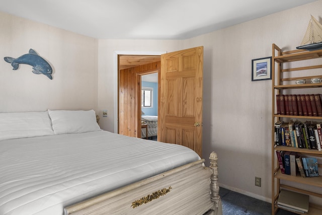 197 Ash Point Rd, Harpswell, ME 04079 - carpeted bedroom featuring baseboards