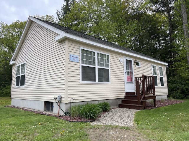 412 Post Rd Unit 253, Wells, ME 04090 - manufactured / mobile home featuring a front yard
