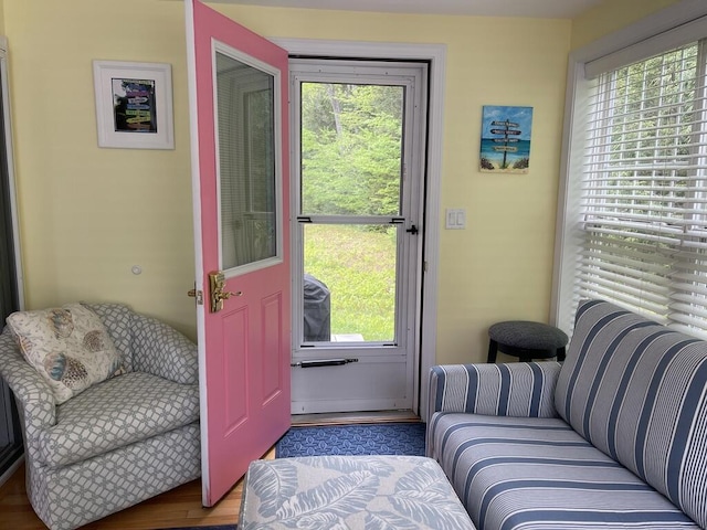412 Post Rd Unit 253, Wells, ME 04090 - living room with wood finished floors and plenty of natural light