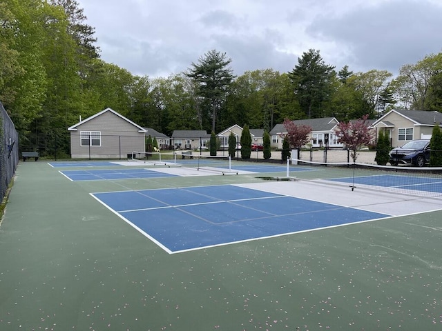 412 Post Rd Unit 253, Wells, ME 04090 - view of tennis court with community basketball court