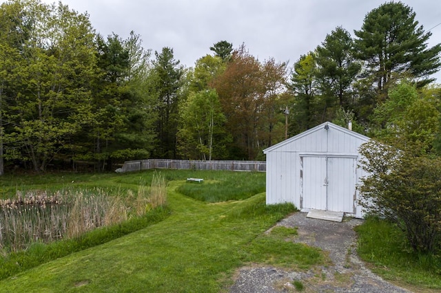 31 Lakeview Dr, West Bath, ME 04530 - view of grassy yard with a forest view
