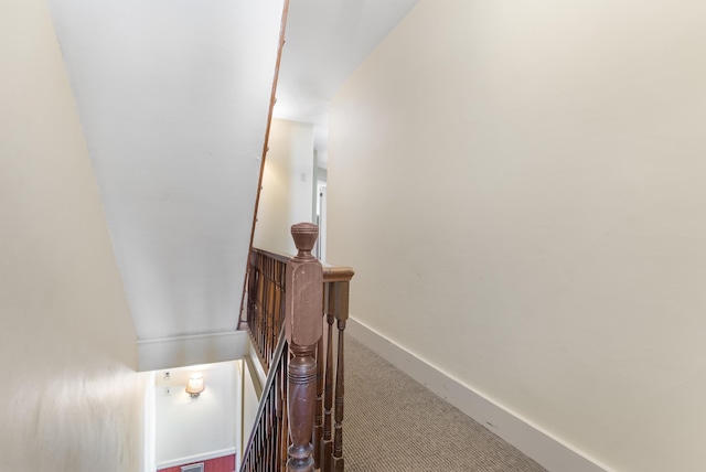 27 Ocean Ave Extension Unit 2, York, ME 03909 - stairway with carpet floors and baseboards
