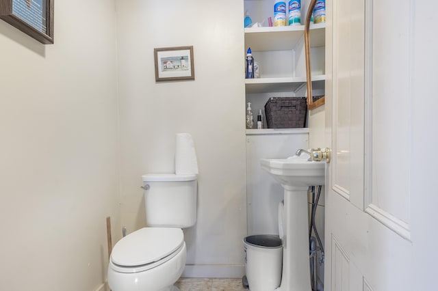 27 Ocean Ave Extension Unit 2, York, ME 03909 - bathroom featuring toilet and baseboards