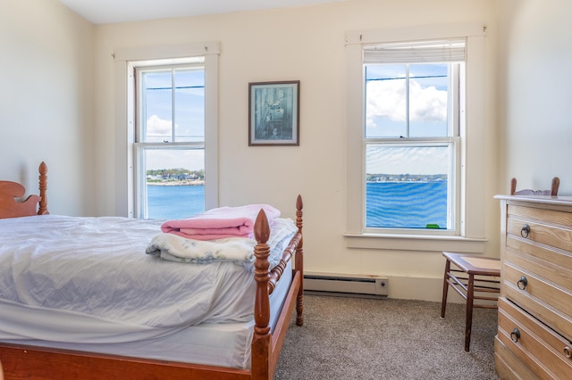 27 Ocean Ave Extension Unit 2, York, ME 03909 - carpeted bedroom with a baseboard heating unit
