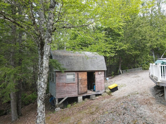 101 Brooks & Dunn Road, Otis, ME 04605 - view of shed