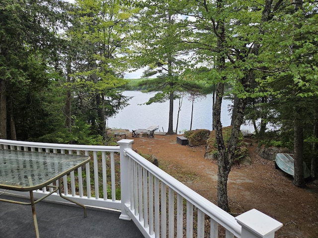 101 Brooks & Dunn Road, Otis, ME 04605 - balcony with a water view