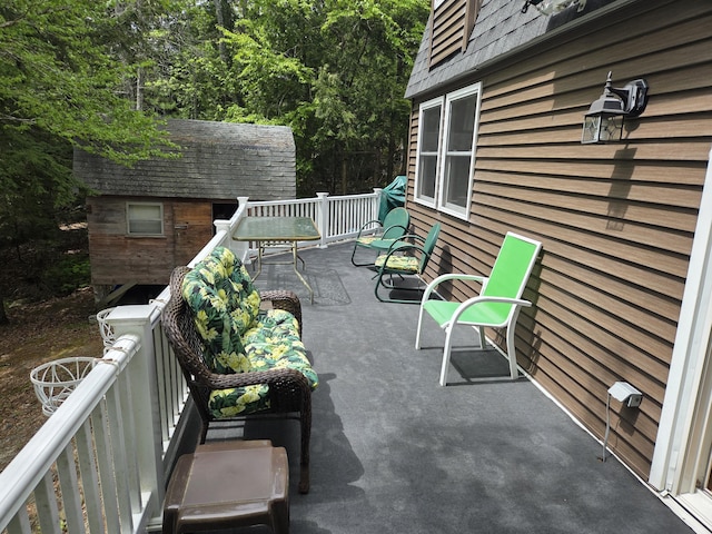 101 Brooks & Dunn Road, Otis, ME 04605 - view of patio