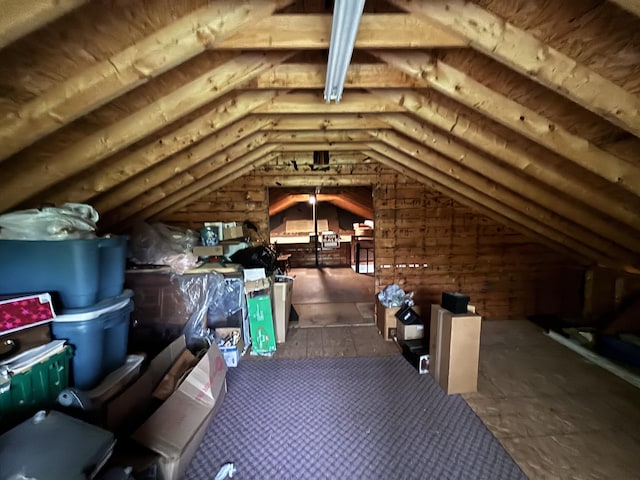 187 Maine Ave, Millinocket, ME 04462 - view of attic