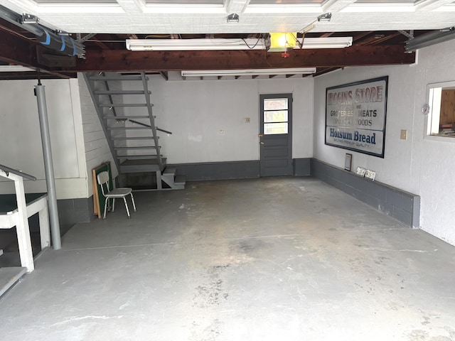 187 Maine Ave, Millinocket, ME 04462 - view of garage