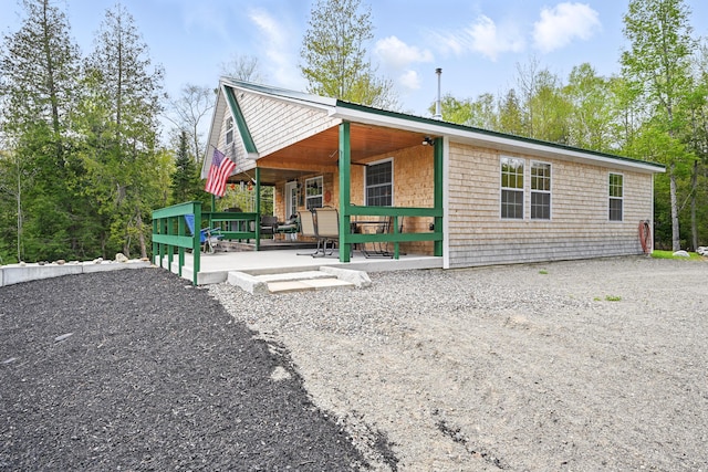 30 Bassett Ln, Moscow, ME 04920 - view of front of house
