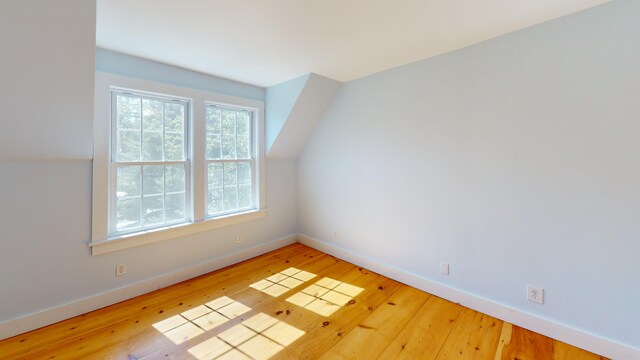 103 Water St, Machias, ME 04654 - additional living space featuring baseboards and hardwood / wood-style floors