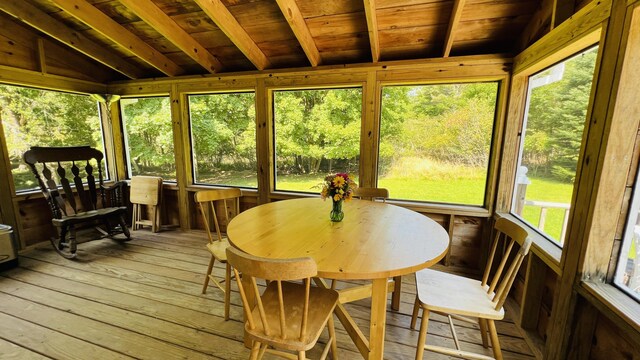 103 Water St, Machias, ME 04654 - sunroom featuring healthy amount of natural light