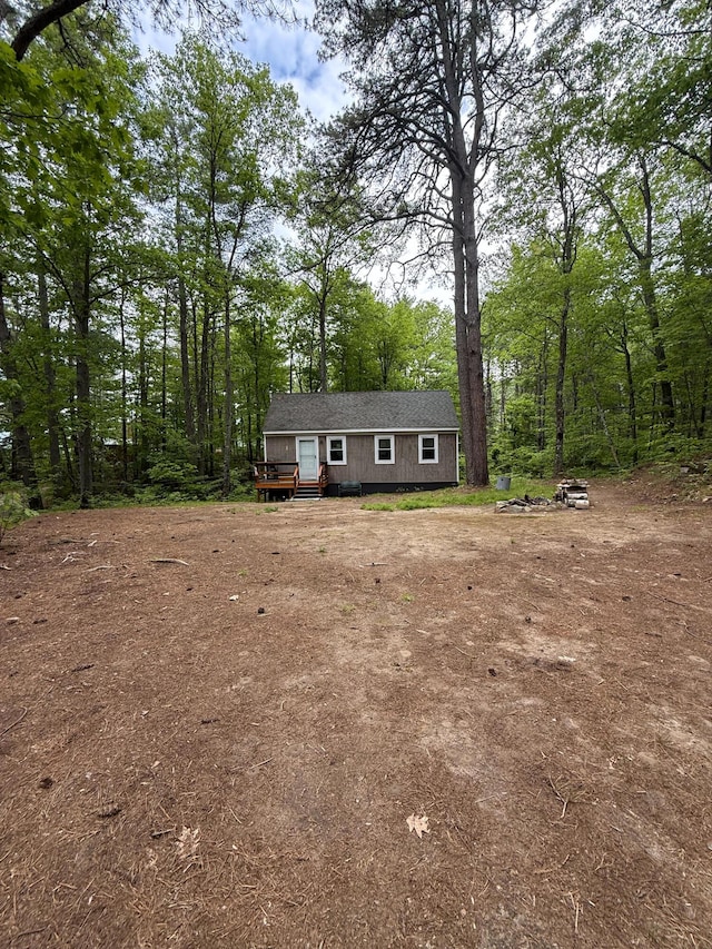 3 Trout Ln, Brownfield, ME 04010 - view of front facade