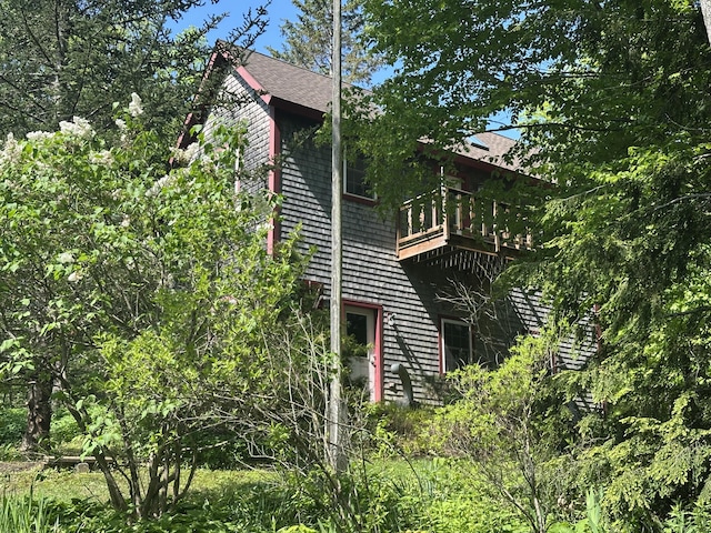 217 Jackson Rd, Monroe, ME 04951 - view of property exterior with a deck
