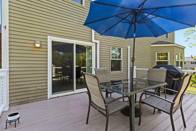 43 W Lynne Ave, Portland, ME 04103 - deck with outdoor dining space