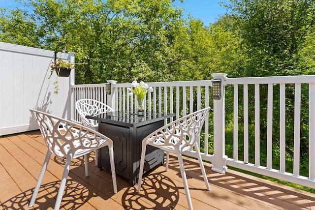 12 Kimberly Ct Unit 1, Portland, ME 04103 - view of wooden terrace