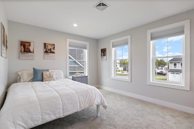 5 Cobblestone St Unit 53, Falmouth, ME 04105 - bedroom with carpet floors, baseboards, and recessed lighting