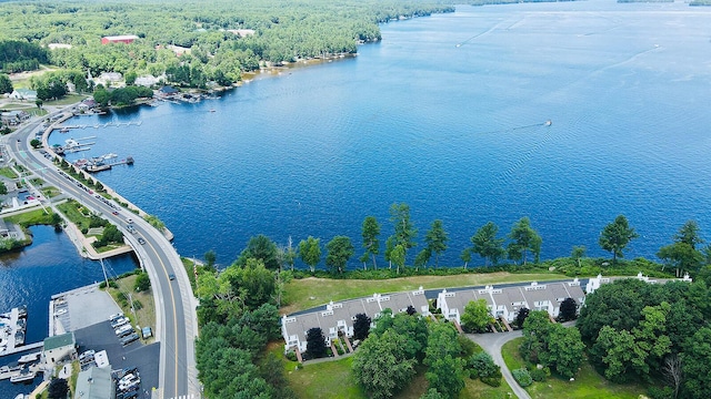 7 Goodridge Dr Unit 7, Naples, ME 04055 - aerial view of property and surrounding area featuring a nearby body of water