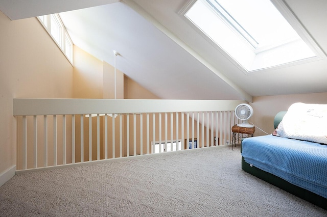 7 Goodridge Dr Unit 7, Naples, ME 04055 - carpeted bedroom with a skylight