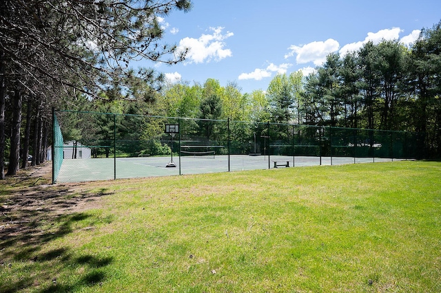 7 Goodridge Dr Unit 7, Naples, ME 04055 - view of tennis court