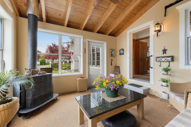 96 Grove St, Lewiston, ME 04240 - view of sunroom