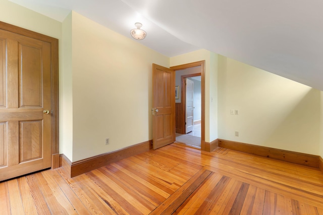 96 Grove St, Lewiston, ME 04240 - empty room featuring light wood-style flooring and baseboards