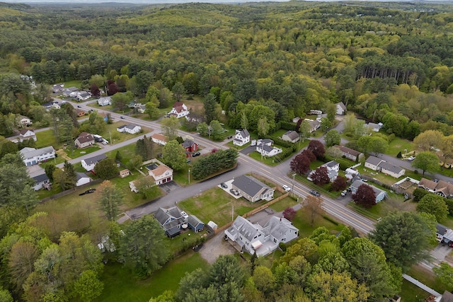96 Grove St, Lewiston, ME 04240 - aerial view of property's location with a forest and nearby suburban area