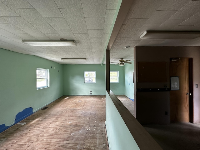 29 Exchange St, Presque Isle, ME 04769 - unfurnished room featuring healthy amount of natural light and a ceiling fan