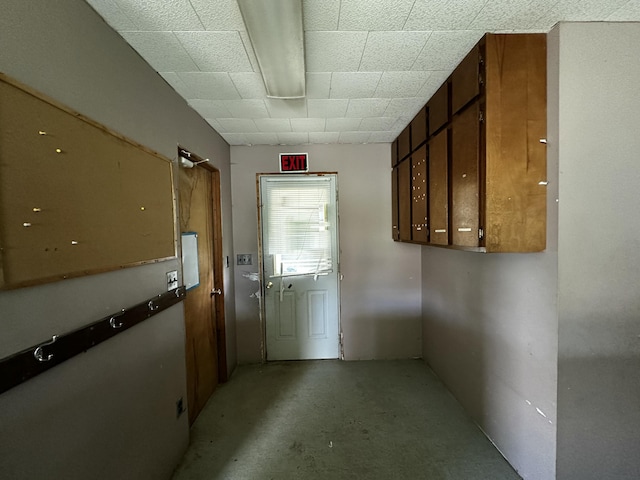 29 Exchange St, Presque Isle, ME 04769 - doorway to outside with concrete floors