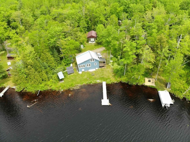 MAP2A Wheaton Rd, Dover-Foxcroft, ME 04426 - bird's eye view of a large body of water and a heavily wooded area
