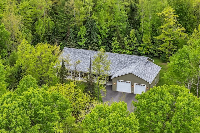 66 Mcnally Rd, Clinton, ME 04927 - view of subject property with a heavily wooded area