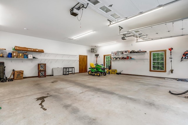 66 Mcnally Rd, Clinton, ME 04927 - garage with a garage door opener