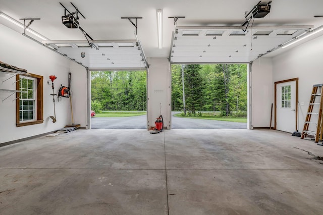 66 Mcnally Rd, Clinton, ME 04927 - garage with a garage door opener