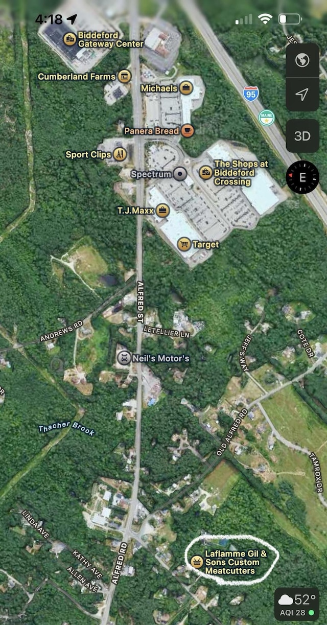 208 New Rd, Arundel, ME 04046 - map of property location
