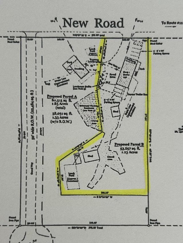 208 New Rd, Arundel, ME 04046 - survey map / technical document