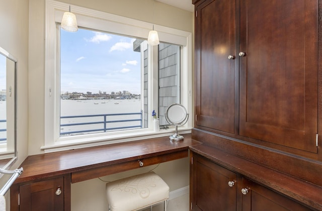 215 High St Unit 101, South Portland, ME 04106 - unfurnished office with plenty of natural light and built in desk