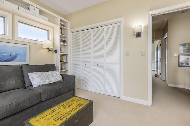 215 High St Unit 101, South Portland, ME 04106 - carpeted living area with baseboards