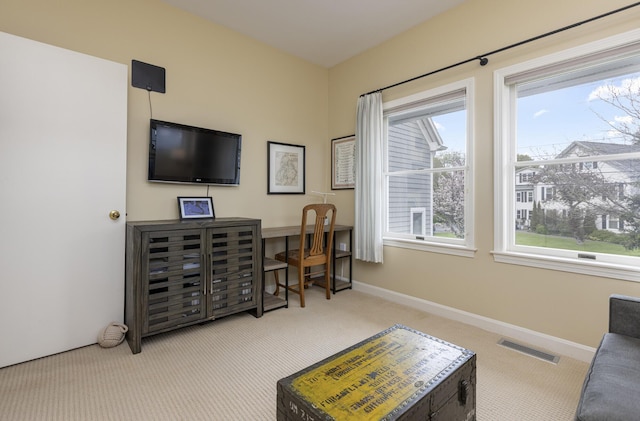 215 High St Unit 101, South Portland, ME 04106 - home office with carpet flooring and baseboards