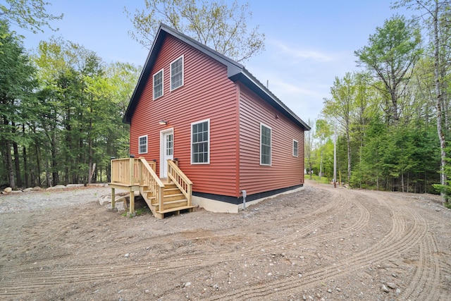 23 Bray Cir, Passadumkeag, ME 04475 - view of side of property