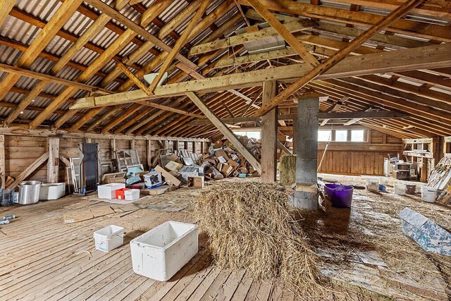 753 Ridge Rd, Windsor, ME 04363 - view of unfinished attic