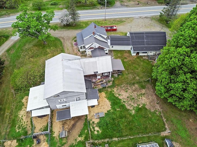 753 Ridge Rd, Windsor, ME 04363 - aerial view of property and surrounding area