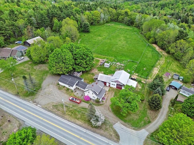 753 Ridge Rd, Windsor, ME 04363 - bird's eye view of a forest