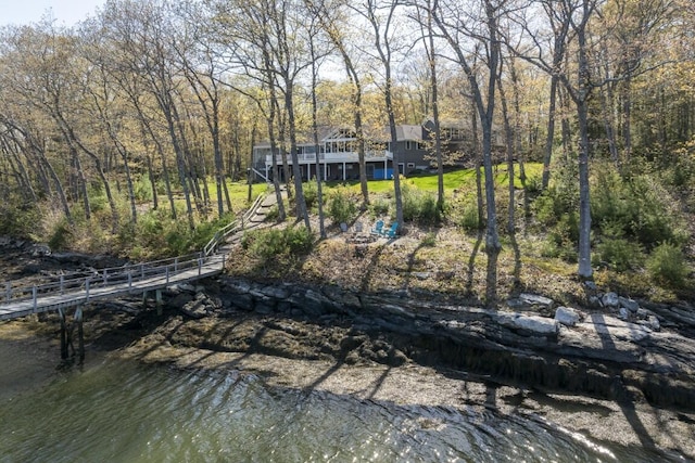 50 Higbee Ln, Boothbay, ME 04571 - dock featuring a water view
