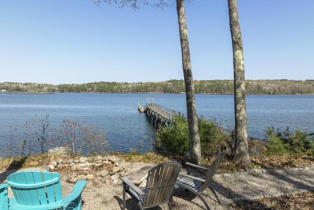 50 Higbee Ln, Boothbay, ME 04571 - dock with a water view