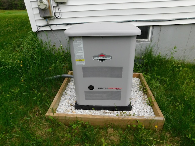 81 S Main St, Athens, ME 04912 - exterior view of a power unit and electric meter
