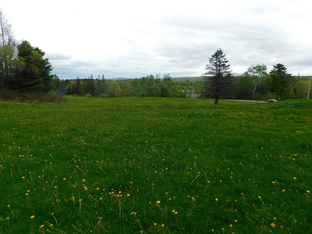 81 S Main St, Athens, ME 04912 - view of yard featuring a view of rural / pastoral area