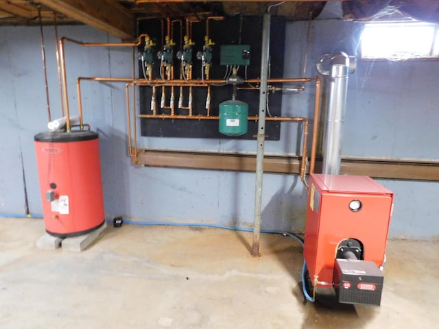 81 S Main St, Athens, ME 04912 - basement featuring water heater