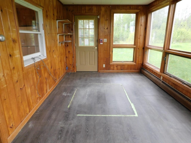 81 S Main St, Athens, ME 04912 - unfurnished sunroom with baseboard heating