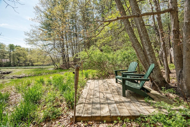 70 Cider Hill Rd, York, ME 03909 - view of home's community featuring a deck and a view of trees