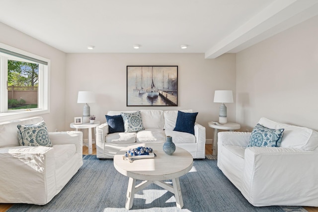 25 Ocean Ave, Cape Elizabeth, ME 04107 - living area with wood finished floors and baseboards